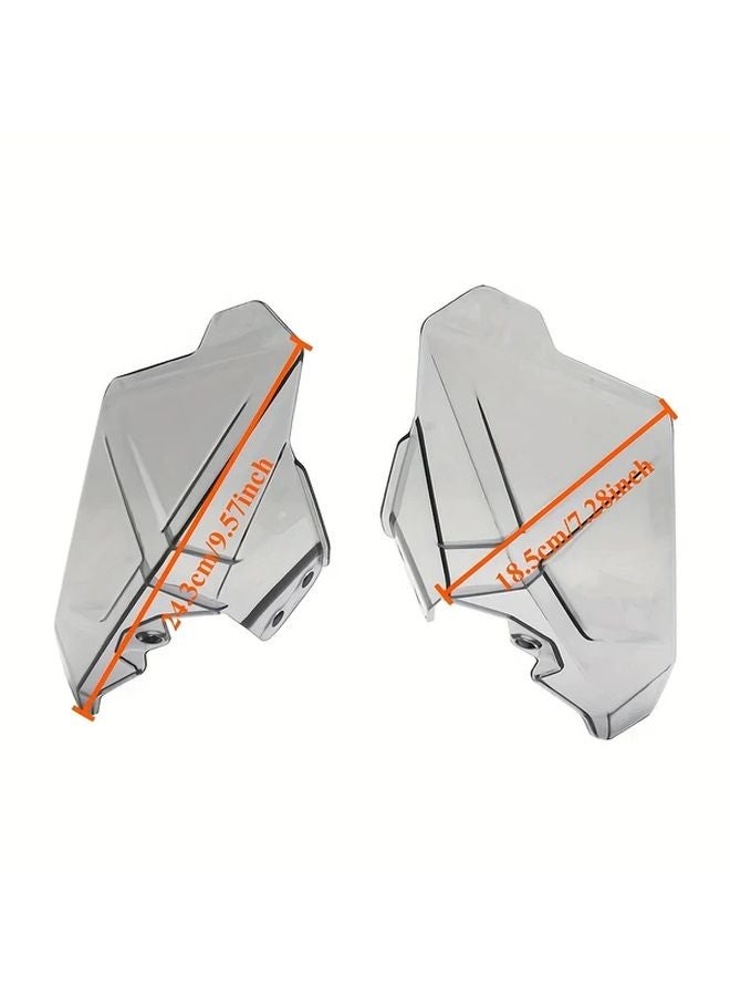 Transparent Side Windshield Deflector Spoiler for BMW R1300GS Adventure 2024 2025 - Image 2